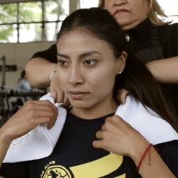 Nancy Antonio da su primera declaración tras donar su cabello en la nueva campaña de las Águilas