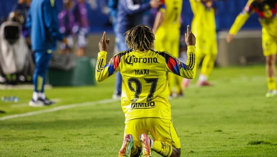 El festejo de Allan Saint-Maximin por su segundo gol con el América que no se vio en televisión
