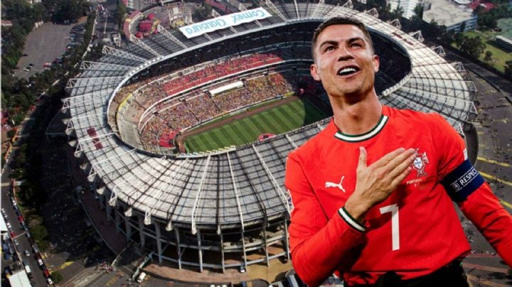 ¡Rival de lujo! Reinauguración del Estadio Azteca sería ENFRENTANDO a Cristiano Ronaldo