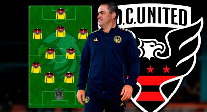 La POSIBLE ALINEACIÓN del Club América para su amistoso contra el D.C. United